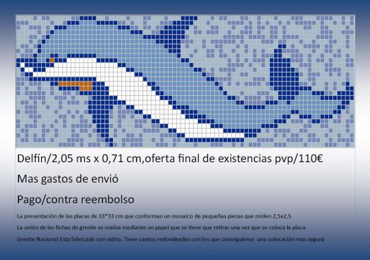 DELFIN EN GRESITE PISCINAS
