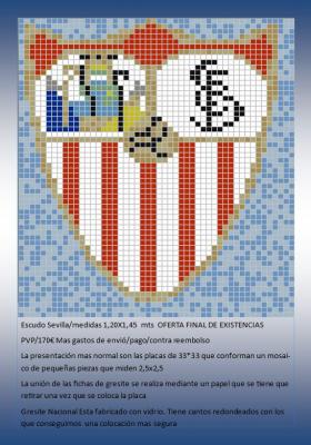 escudo sevilla en gresite