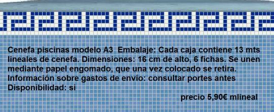venta directa cenefa gresite