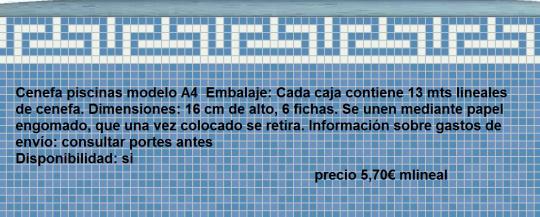 venta directa cenefa gresite