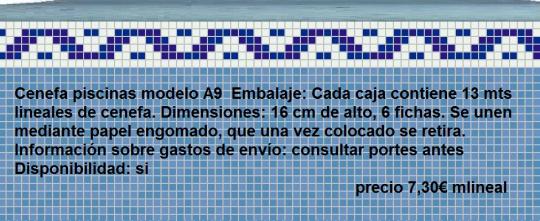 venta directa cenefa gresite