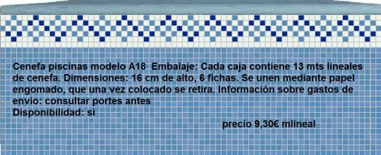 venta directa cenefa gresite
