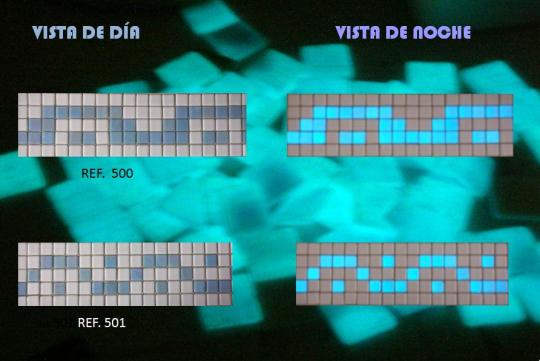 cenefa gresite luminiscente