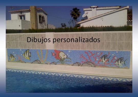 personalizacion de dibujos en gresite