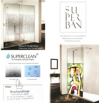 MAMPARAS DE  BAÑO-DUCHA SUPERBAN