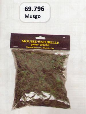 Musgo para belen. Bolsa pequeña musgo natural seco oasisdecor.com
