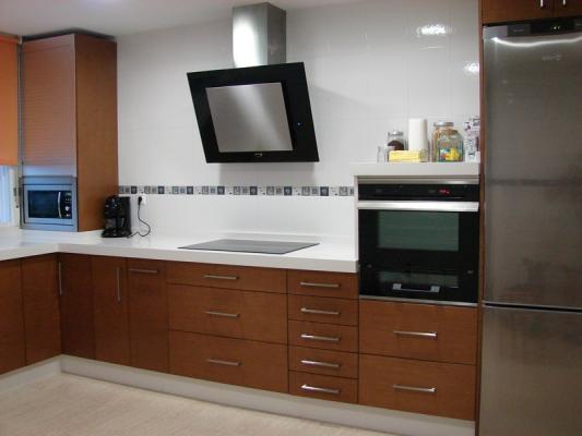 Cocina Tablero Marino Roble Mallado