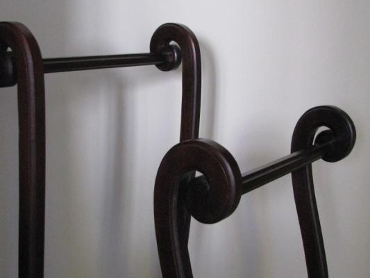 Detalle del toallero.