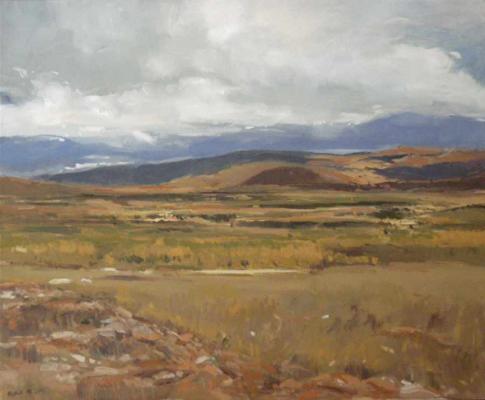 Garray, Soria, oleo sobre lienzo