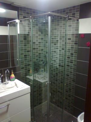 mampara de baño