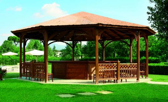 Gazebo de Madera