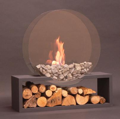 Chimenea de interior. Sin instalación, sin humos, olores ni hollin.