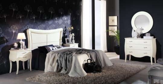 Dormitorio Laca blanca