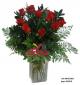 Ramo de rosas rojas con cristal 45,00 EUR
