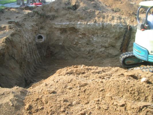 Atlantic Piscinas excavación