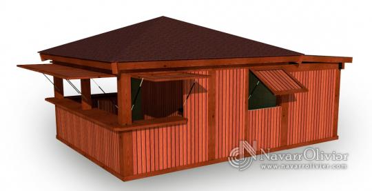 Chiringuito de 20m2 + almacén adosado de 9m2