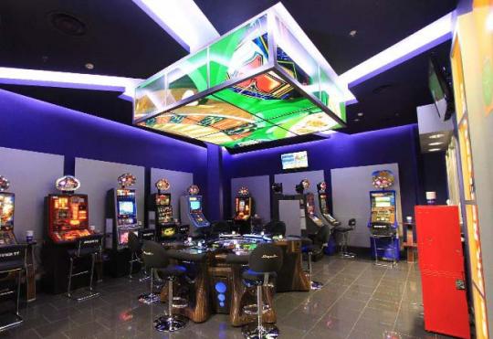 Diseño de salón de juegos