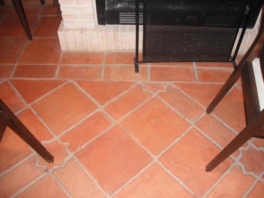 Pavimento de barro cocido