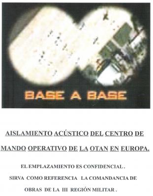 AISLAMIENTO ACÚSTICO CENTRO DE MANDO OPERATIVO DE LA OTAN EN EUROPA.
