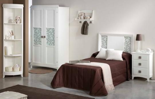 Dormitorio juvenil de madera