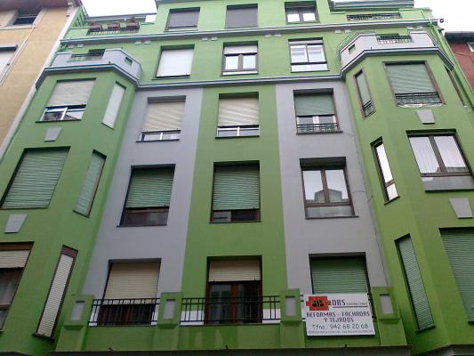 fachada a dos colores