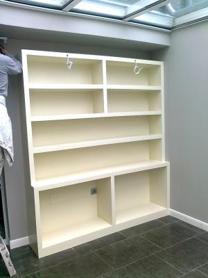 lacado de mueble de pladur