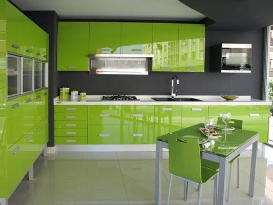 Look Verde General. Muebles de cocina Yelarsan