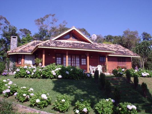 Casa de madera una planta