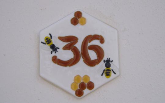 Coté Campos Placa miel