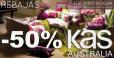 Oferta Kas Australia a mitad de precio