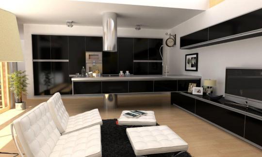 LOFT COCINA COMEDOR SALON