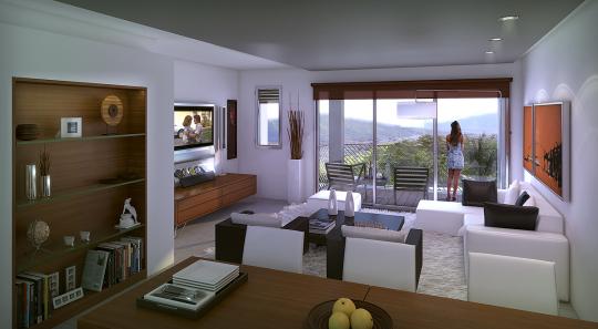 LOFT SALON COMEDOR COCINA INTEGRADA