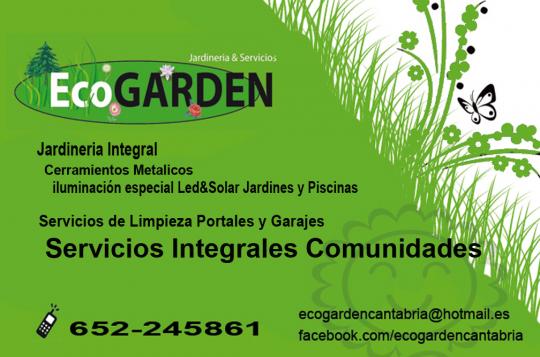 tarjeta ecoGARDEN