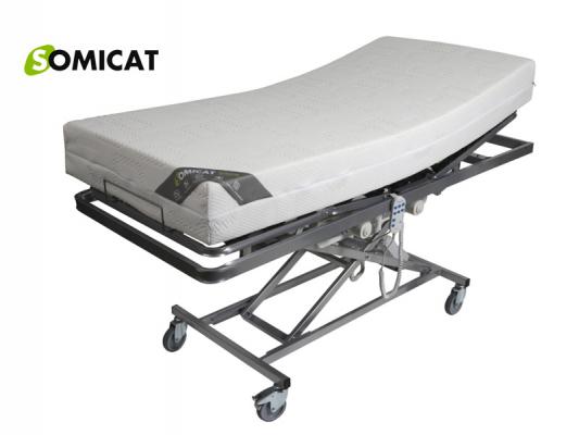 CAMA ARTICULADA ELECTRICA CON CARRO ELEVADOR + COLCHON LATEX