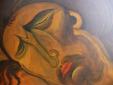FRAGMENTO PINTURA AL OLEO JOSE VILLALBA