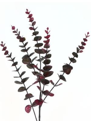flores artificiales de plastico. Eucaliptus artificial de plastico burdeos oasisdecor.com