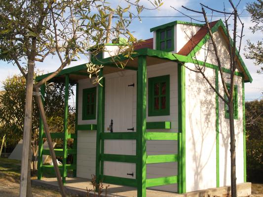 casita cobertizo de jardin