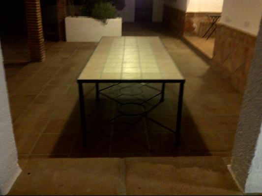 mesa de azulejo de 200x100cm