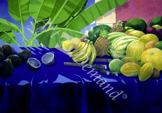 láminas y lienzos de  Tropical Fruit
