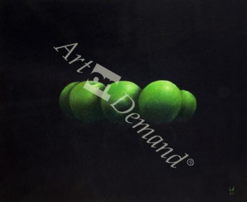 láminas y lienzos de  Five Green Apples