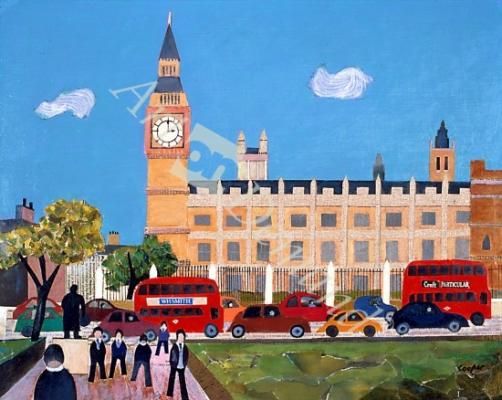 láminas y lienzos de Big Ben and Parliament Square