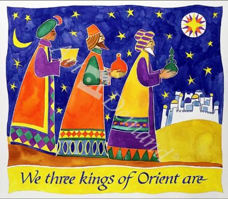 láminas y lienzos de We Three Kings of Orient Are