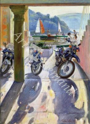 láminas y lienzos de  Wheels and Sails, 1991