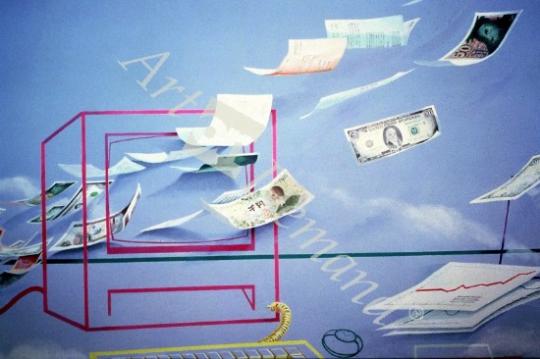 láminas y lienzos de  Executive Money I