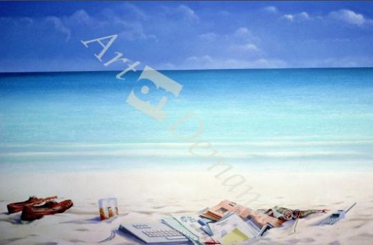 láminas y lienzos de  Sun, Sand and Money II
