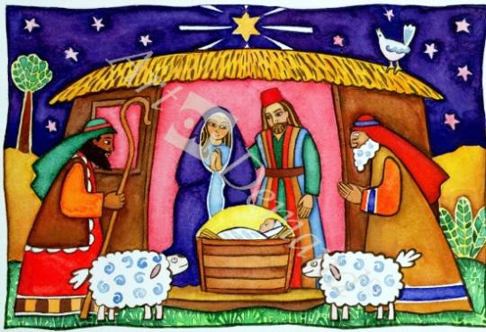 láminas y lienzos de  Nativity Scene