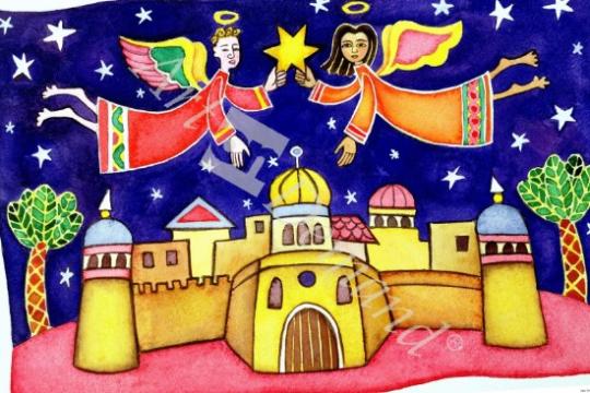 láminas y lienzos de  Star Over Bethlehem