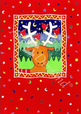 láminas y lienzos de  Reindeer and Robins