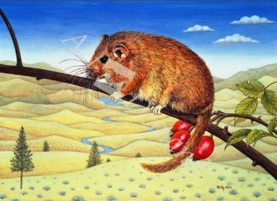 láminas y lienzos de  Dormouse Number Two, 1994