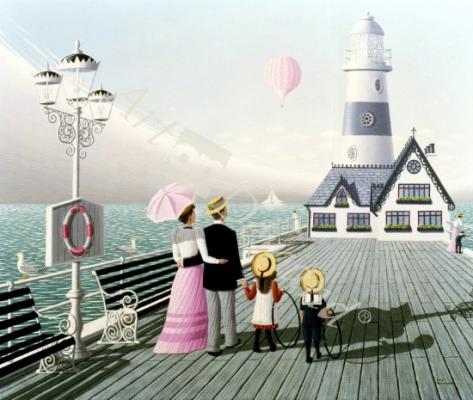 láminas y lienzos de The Lighthouse, 1996